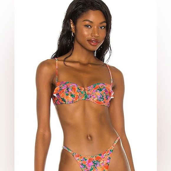 ViX Floral Monet Bikini Top - Picture 2 of 11